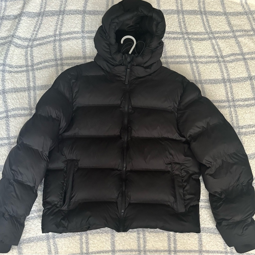 Zara Men's Black Puffer Jacket